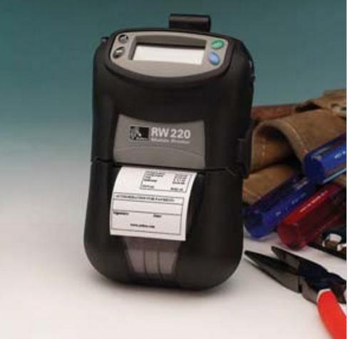 ZEBRA RW220 便携式条码打印机